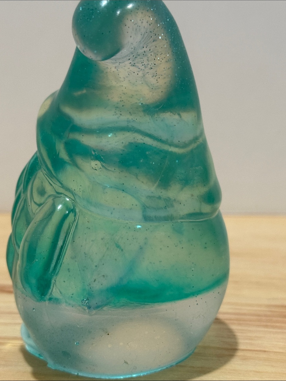 Aqua Resin Gnome Figurine Decorative Accent - Picture 6 of 8